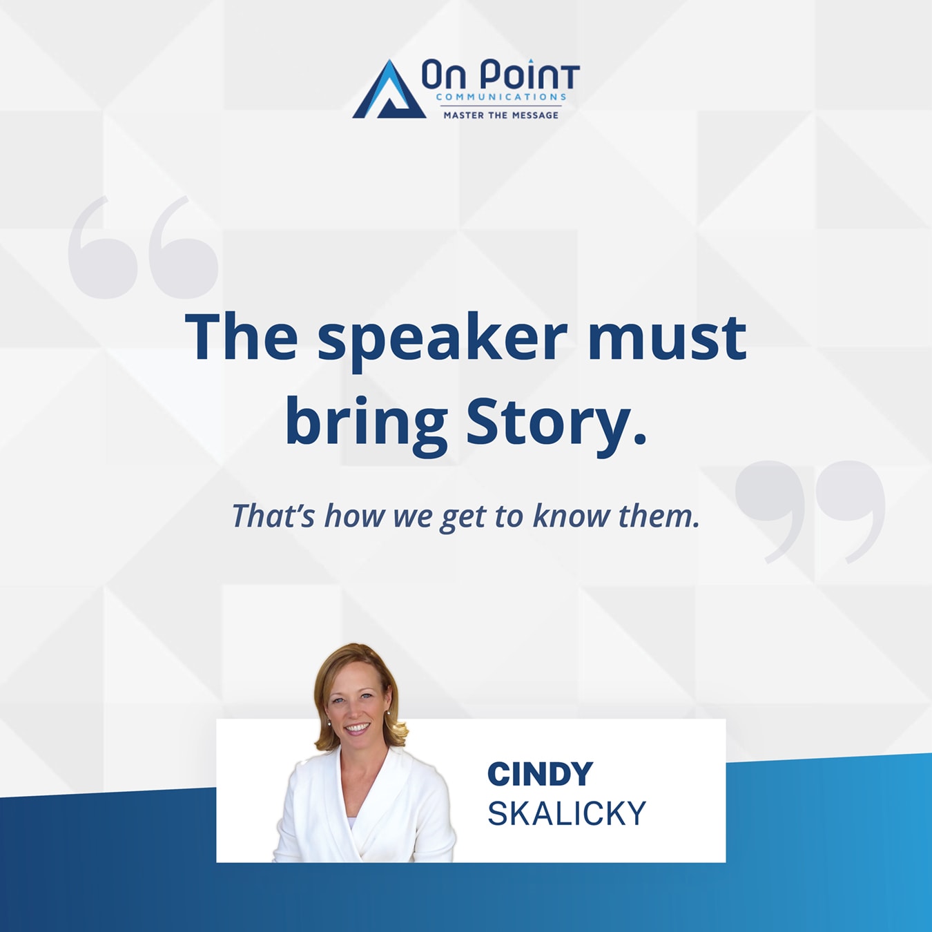 The 3 steps public speakers take to own & master your message on stage | Cindy Skalicky
